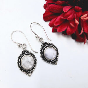 Moonstone Earrings New Age