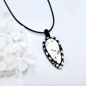 Moss Agate Braided Necklace C