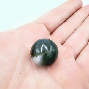 Moss Agate Sphere (2cm)