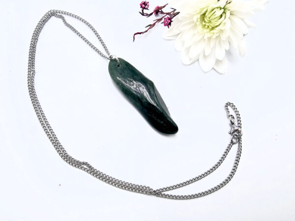 Nepherite Jade Necklace Polished - Image 2