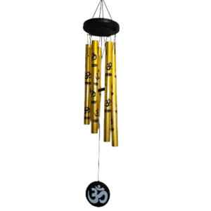 NEW OM Wind Chime Gold