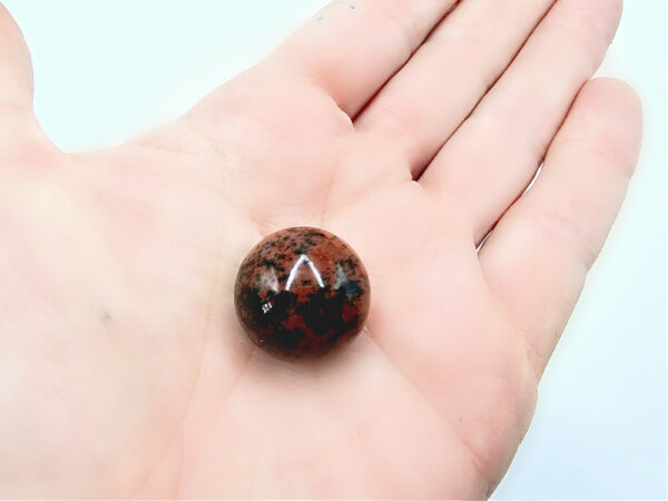 Mahogany Obsidian Sphere (2cm)