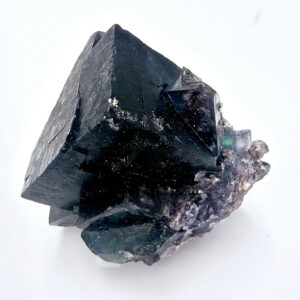 Okorusu Fluorite purple cubed point