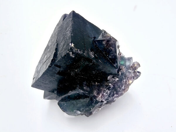 Okorusu Fluorite purple cubed point