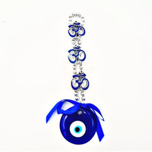 Glass Evil Eye & Om Sign (26cm)