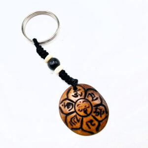 Key Ring Om Mani Padme Hum Mandala