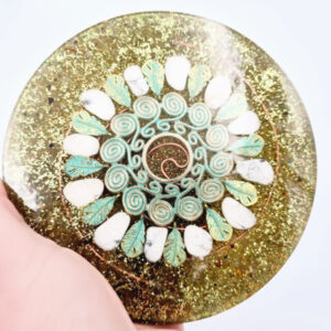 Cosmic Orgonite Charging Plate (13cm)