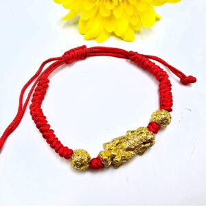 Pi Xiu Bracelet Red String (Adjustable)