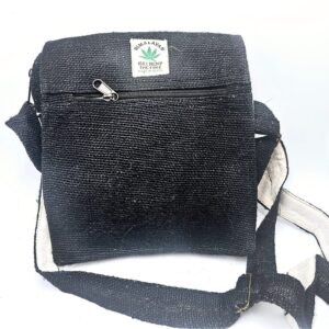 Shoulder Bag Pure Hemp Black