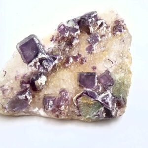 Purple Cap Cubic Fluorite Specimen C (294g)