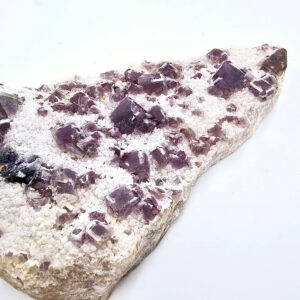 Purple Cap Cubic Fluorite Specimen E (314g)