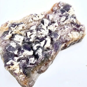Purple Cap Cubic Fluorite Specimen F (358g)
