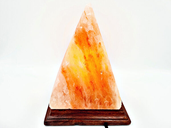 Himalayan Crystal Salt Lamp - Pyramid (3-5Kg)