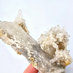 Quartz & Feldspar Cluster with Hyalite Opal (244g)