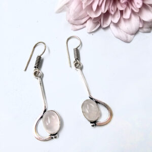Quartz Earrings Free Spirit