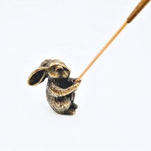 Rabbit Metal Incense Holder