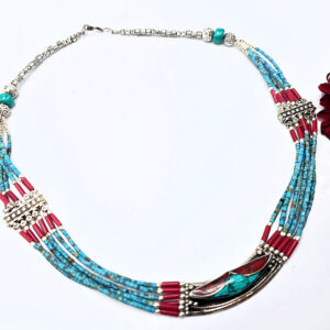 Tibetan Choker Necklace Twist