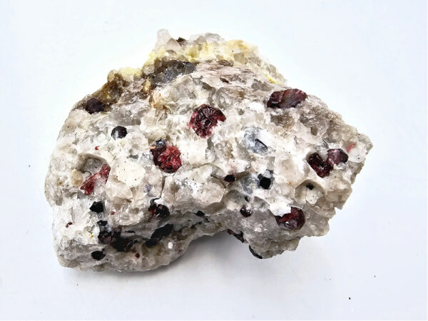 Red Pyrope Garnet in Feldspar F (186g)