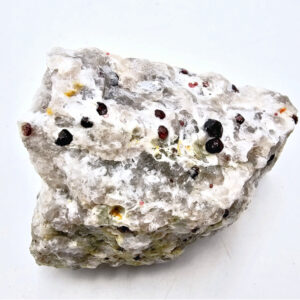 Red Pyrope Garnet in Feldspar Matrix G (168g)