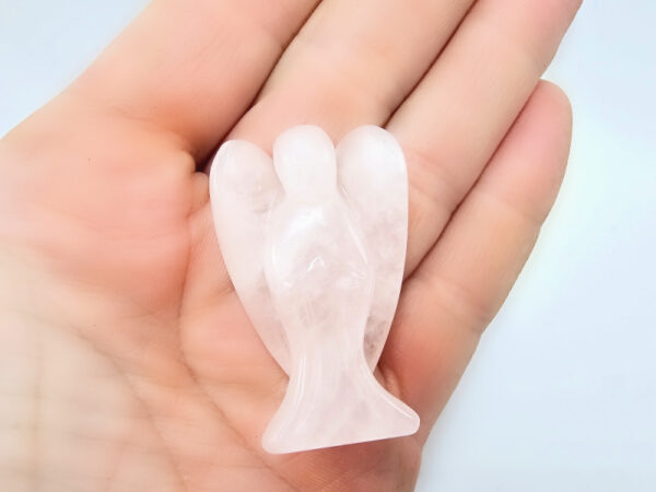 Rose Quartz Angel (4cm) - Image 2