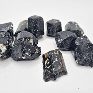 Black Tourmaline Natural Rough Pieces (2-3cm)
