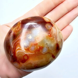 Sardonyx Palm Stone XL (280g)