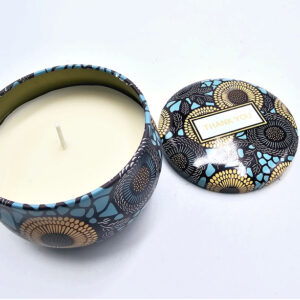 Scented Candle In A Tin (Thank You Flower)