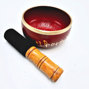 NEW Singing Bowl Brass Red X Small
