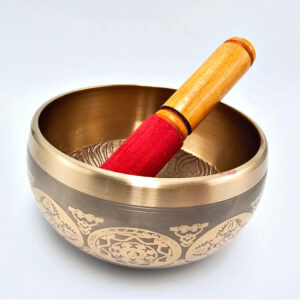 NEW Singing Bowl Brown A Large