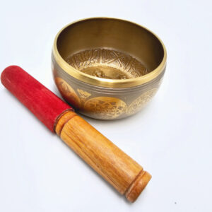 NEW Singing Bowl Brown B Small
