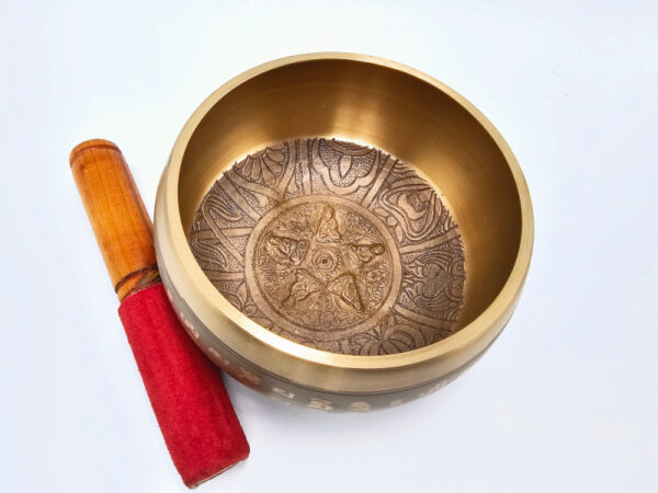 Singing Bowl Large - Brown D - Image 2