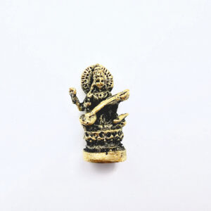 Small Brass Ornament - Sarawati (3cm)