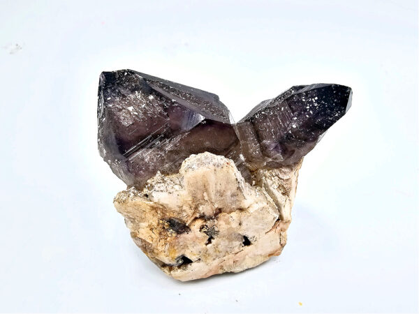 Smoky Amethyst Cluster