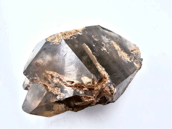Smoky Quartz Point A21 (288g) RARE Sand Inclusions - Image 2