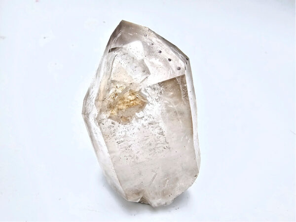 Smoky Quartz Point with an enhydro inside
