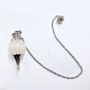 Snow Quartz Pendulum Ball