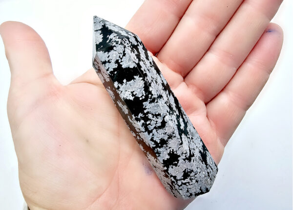 Snowflake Obsidian Point G (66g) - Image 2