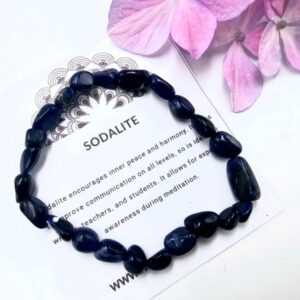Sodalite Nugget Bangle