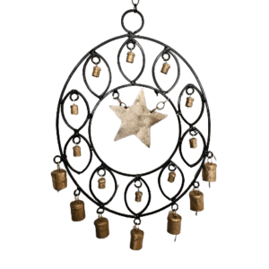 Star Chime Metal Oval (58cm)