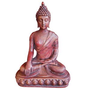 Buddha Statue XL Red  (62cm)