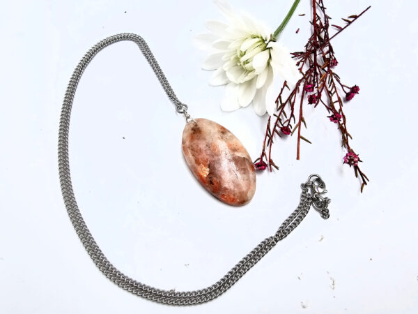 Sunstone Necklace Oval - Image 2
