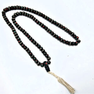 Tibetan Yak Mala Necklace Black