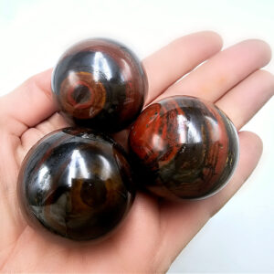 Tiger Iron Spheres