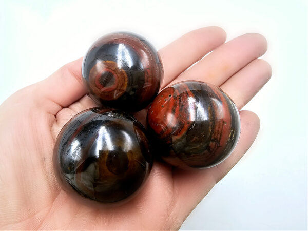 Tiger Iron Spheres