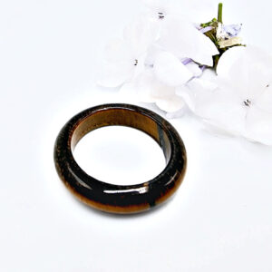 Tigers Eye Band Ring