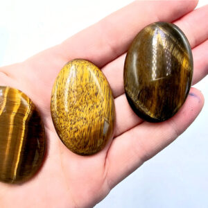Tigers Eye Palm Stones (5cm)