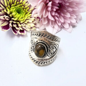 Gypsy Ring Tigers Eye