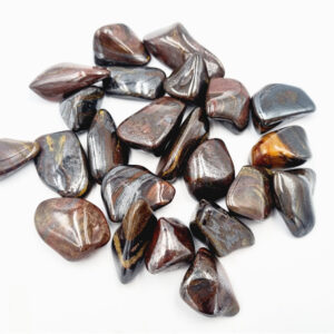 Tiger Iron Tumble Stones
