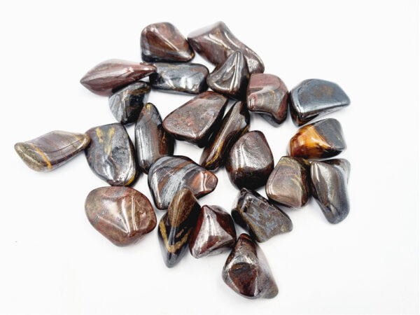 Tiger Iron Tumble Stones