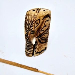 Elephant Incense Holder made from Yak bone